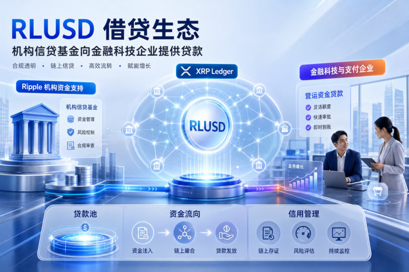 Ripple 布局 RLUSD 借贷生态,支持机构信贷基金向金融科技企业提供贷款-指挥使社区 - 真实线索、热点议题与深度观察