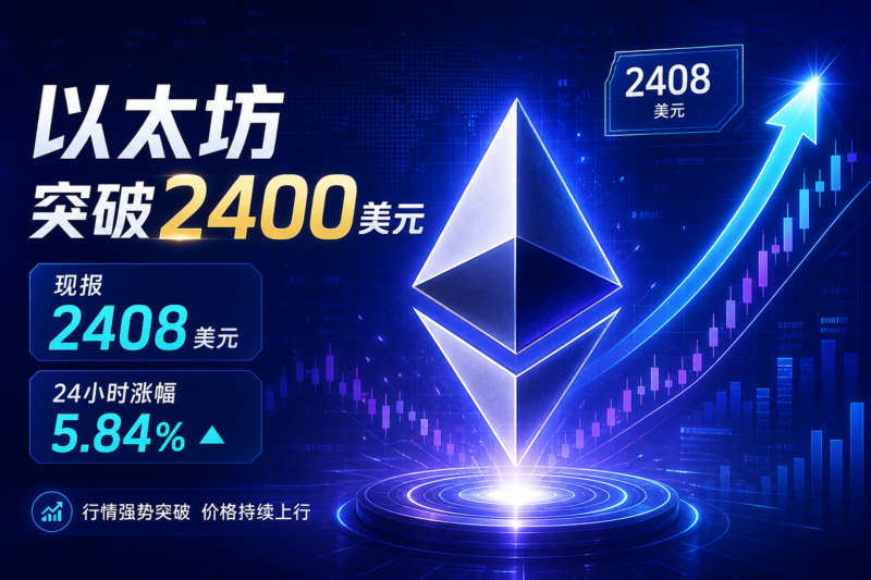 以太坊突破 2400 美元-指挥使社区 - 真实线索、热点议题与深度观察