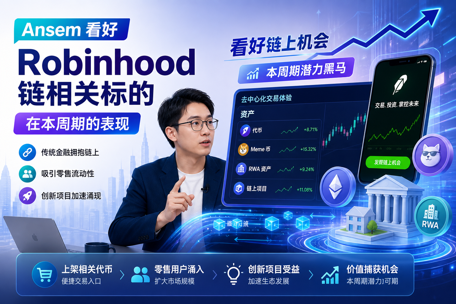 Ansem:看好 Robinhood 链相关标的在本周期的表现