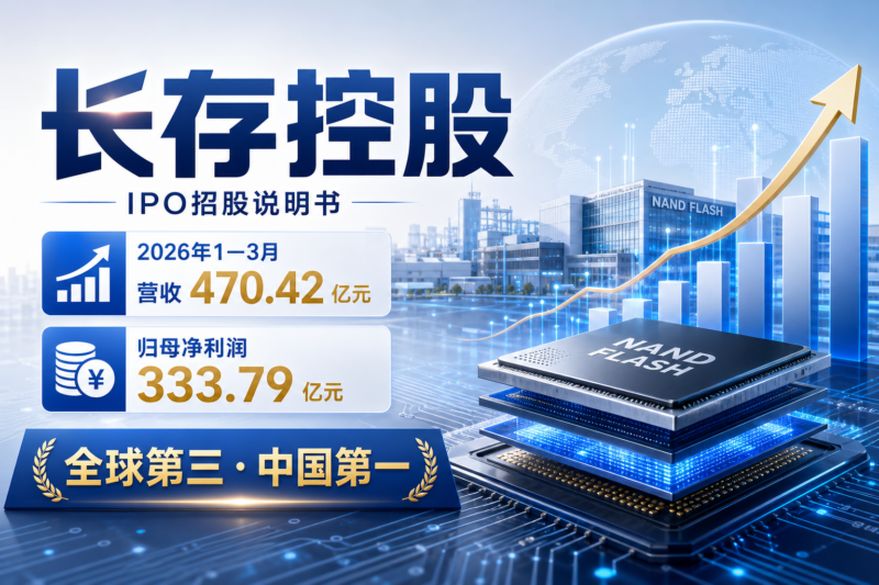 长存控股招股说明书:2026年1—3月实现营业收入470.42亿元-指挥使社区 - 真实线索、热点议题与深度观察
