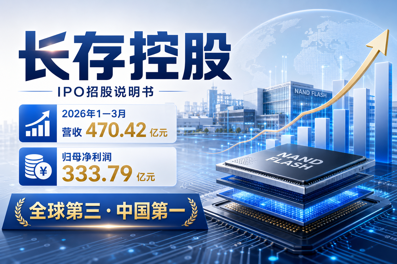 长存控股招股说明书:2026年1—3月实现营业收入470.42亿元