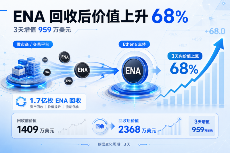 Ethena 从做市商收回 1.7 亿枚 ENA,3 天内价值增加 959 万美元-指挥使社区 - 真实线索、热点议题与深度观察
