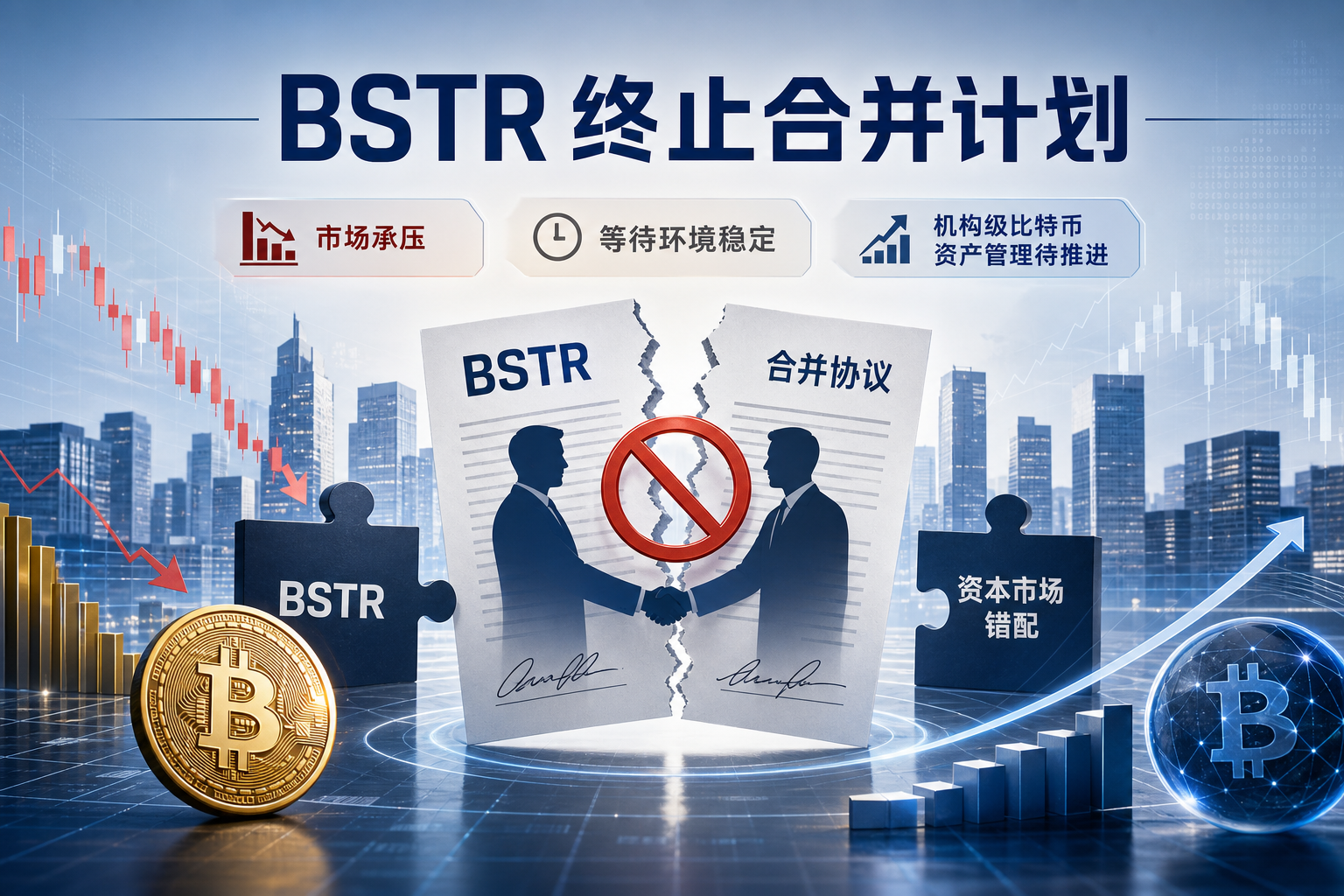 比特币财库公司 BSTR 终止与 Cantor Equity Partners 合并计划