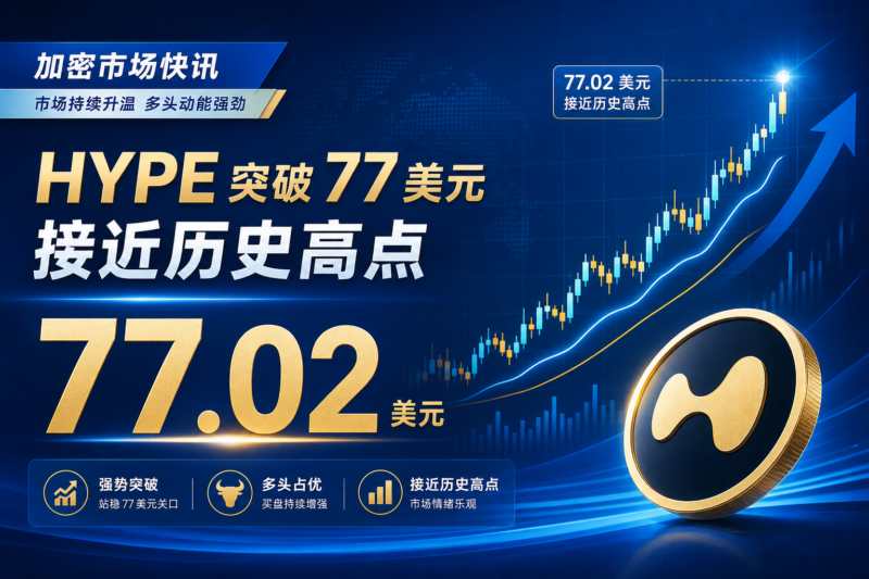 HYPE 突破 77 美元，接近历史高点-指挥使社区 - 真实线索、热点议题与深度观察