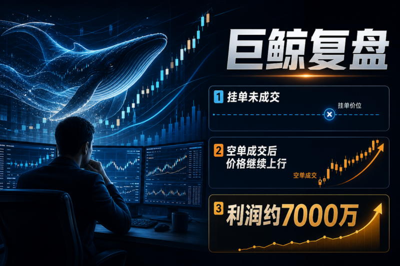 巨鲸「先定10个大目标」:目前利润约7000万,涨速太快未能及时接回多单-指挥使社区 - 真实线索、热点议题与深度观察