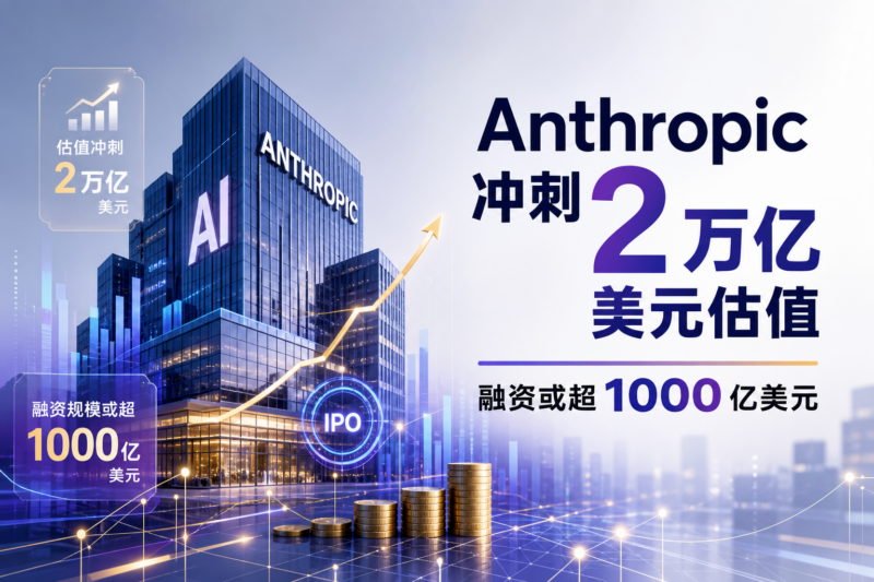 Anthropic 估值瞄准 2 万亿美元,融资或超千亿美元-指挥使社区 - 真实线索、热点议题与深度观察