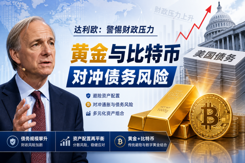 达利欧建议配置黄金与比特币对冲债务风险-指挥使社区 - 真实线索、热点议题与深度观察