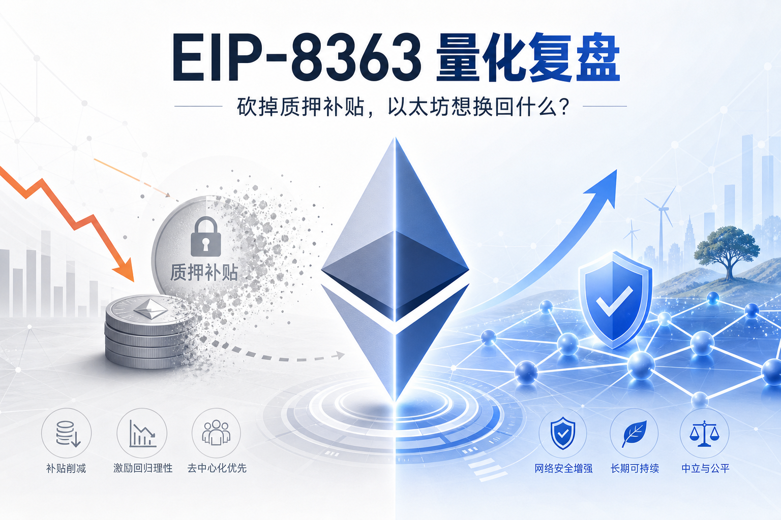 IOSG：EIP-8363 量化复盘：砍掉质押「补贴」，以太坊想要换回什么？