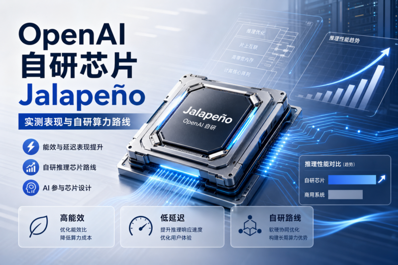 OpenAI 称自研推理芯片 Jalapeño 实测表现超过英伟达 GB300-指挥使社区 - 真实线索、热点议题与深度观察
