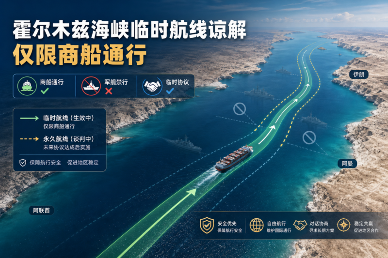 伊朗称霍尔木兹海峡临时航线谅解达成,仅限商船通行-指挥使社区 - 真实线索、热点议题与深度观察