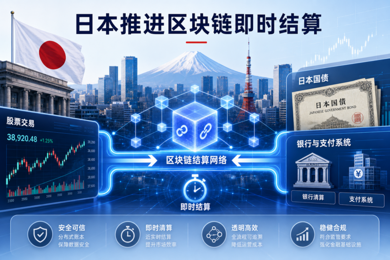 日本拟建区块链即时结算系统，覆盖股票与国债交易-指挥使社区 - 真实线索、热点议题与深度观察