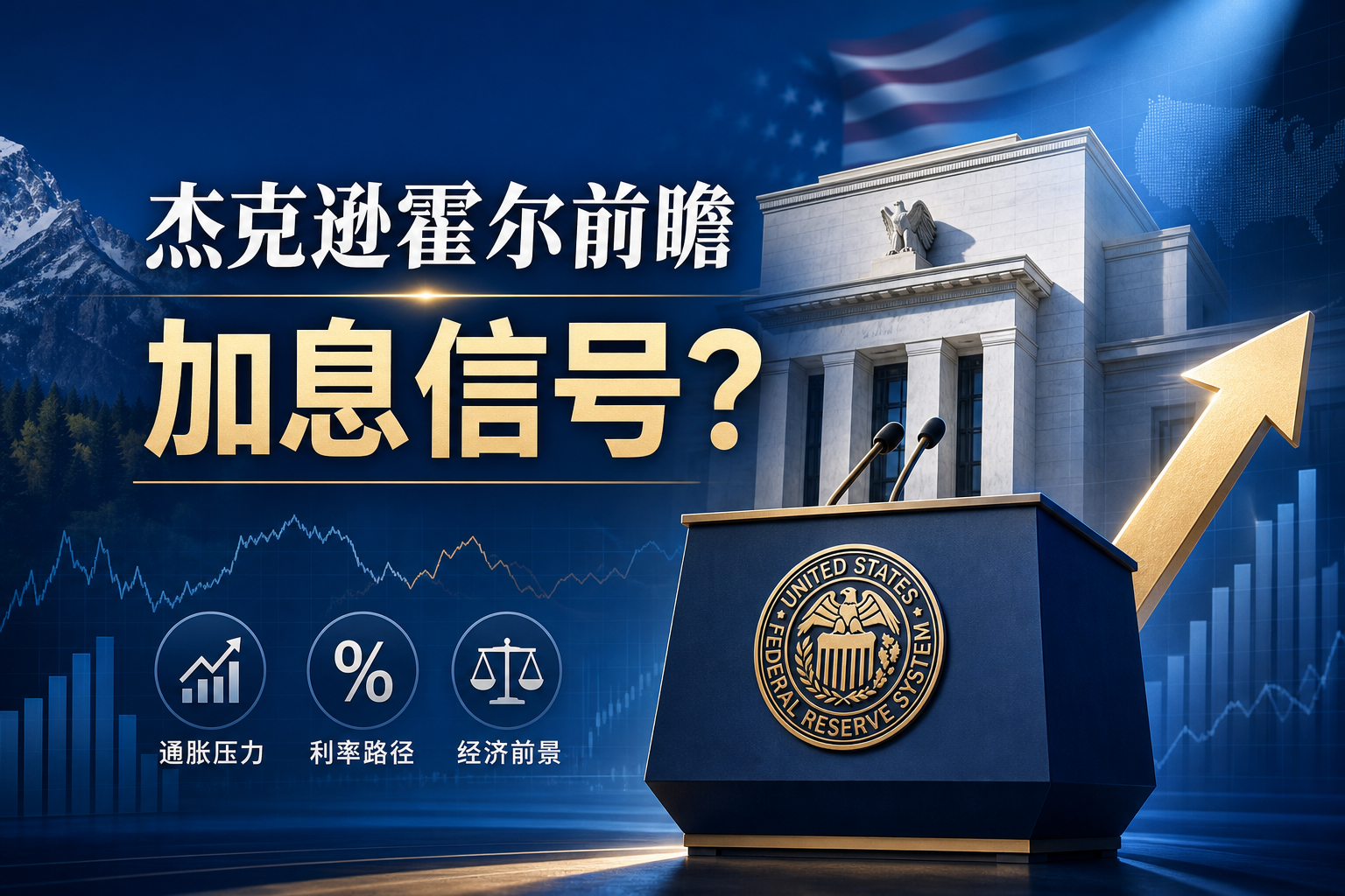 杰克逊霍尔演讲前瞻：美联储是否在为加息寻找理由？