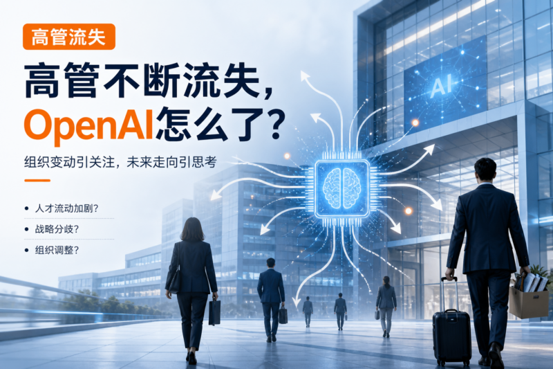 高管不断流失，OpenAI怎么了？-指挥使社区 - 真实线索、热点议题与深度观察
