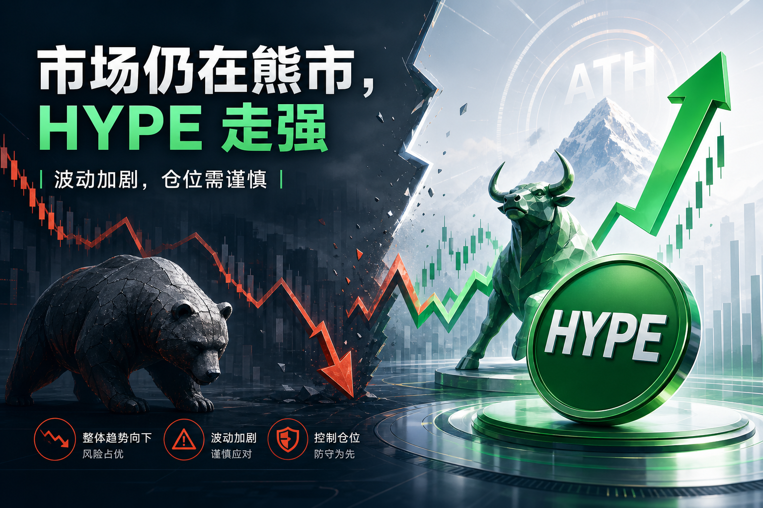 交易员路遥:市场仍在熊市中,HYPE 处于牛市