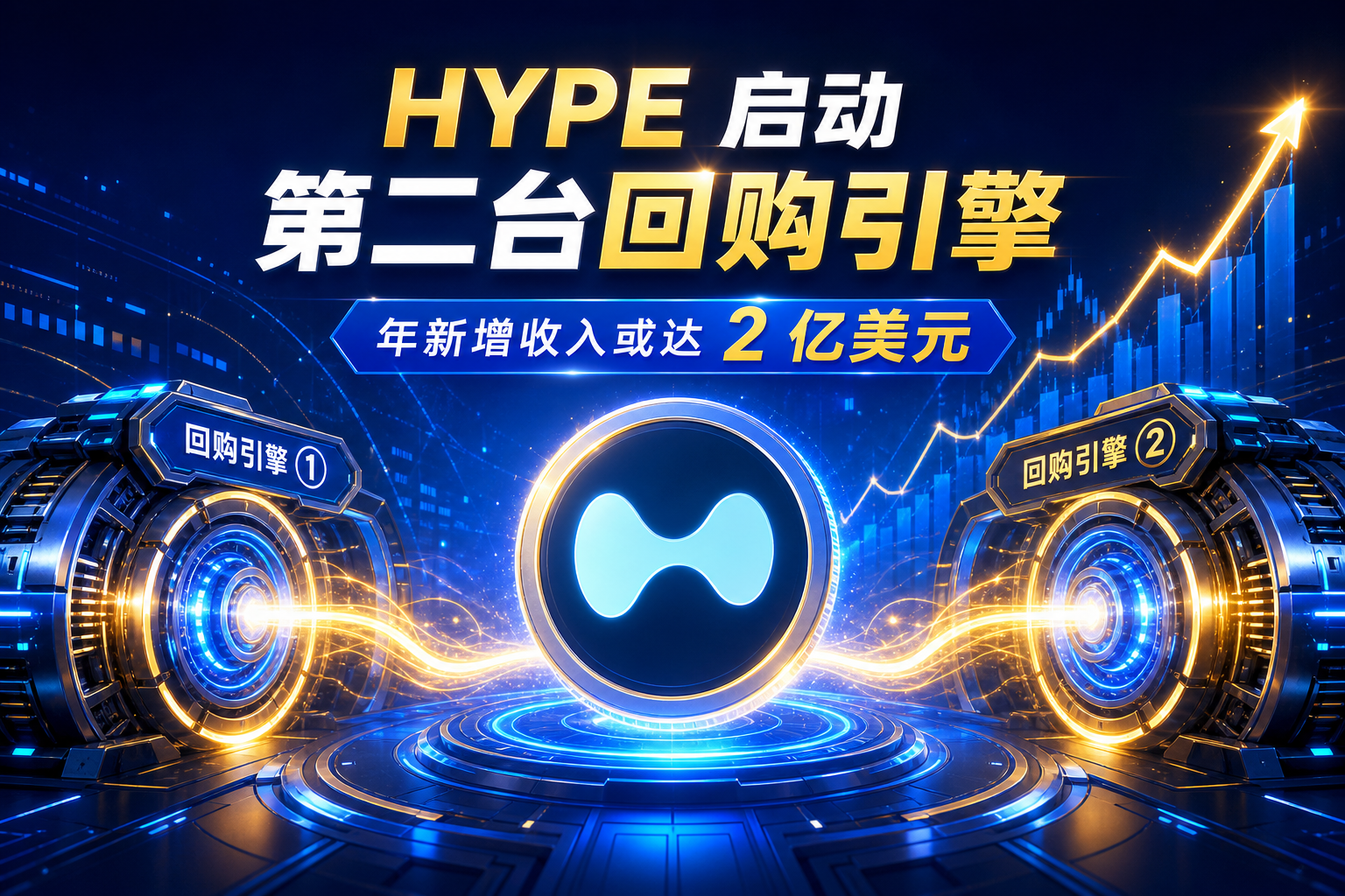 HYPE 将激活第二台回购引擎