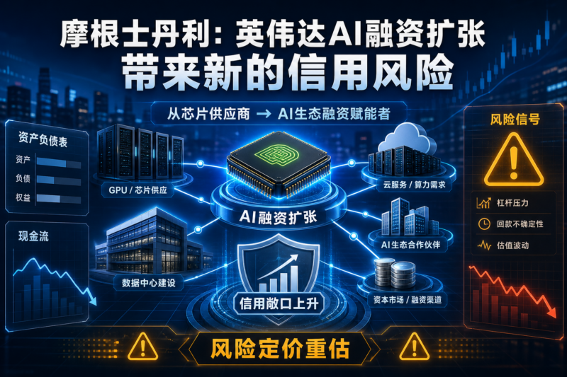 摩根士丹利:英伟达AI融资扩张带来新的信用风险-指挥使社区 - 真实线索、热点议题与深度观察