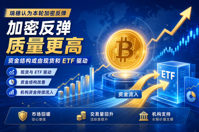 瑞穗:本轮加密反弹质量优于以往,资金结构或由现货和 ETF 驱动-指挥使社区 - 真实线索、热点议题与深度观察