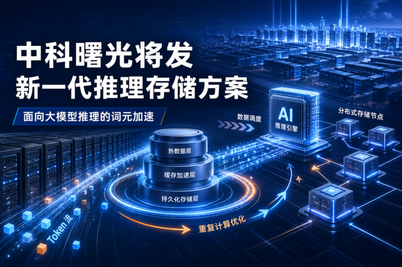 中科曙光即将发布推理相关存储新技术-指挥使社区 - 真实线索、热点议题与深度观察