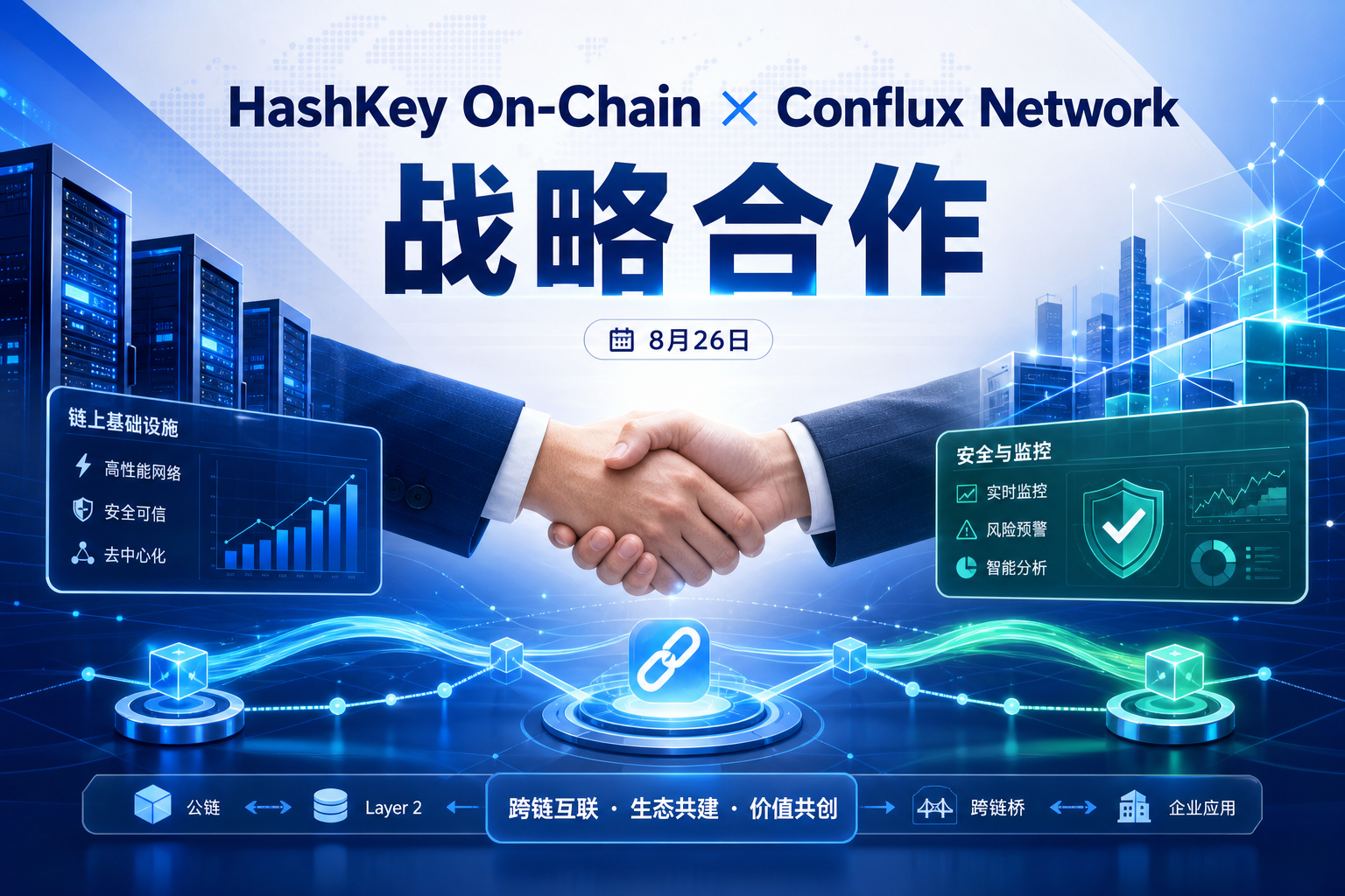 HashKey On-Chain与Conflux Network达成战略合作