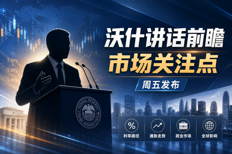 沃什周五讲话前瞻：市场重点关注什么-指挥使社区 - 真实线索、热点议题与深度观察