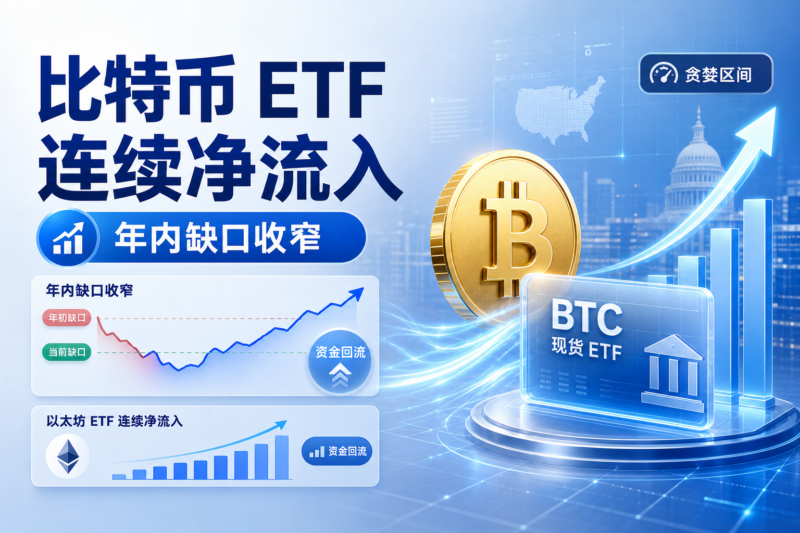 美国现货比特币 ETF 连续 7 日净流入,年内净流出缺口收窄逾半-指挥使社区 - 真实线索、热点议题与深度观察