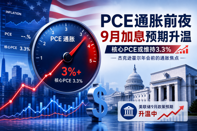 杰克逊霍尔前夜“通胀雷”将揭晓:7月核心PCE或升至3.3%,9月加息预期升温-指挥使社区 - 真实线索、热点议题与深度观察