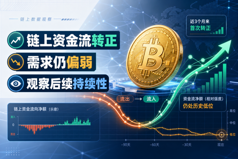 分析师:比特币链上资金流入近 3 个月来首次转正,但需求强度仍处历史低位-指挥使社区 - 真实线索、热点议题与深度观察