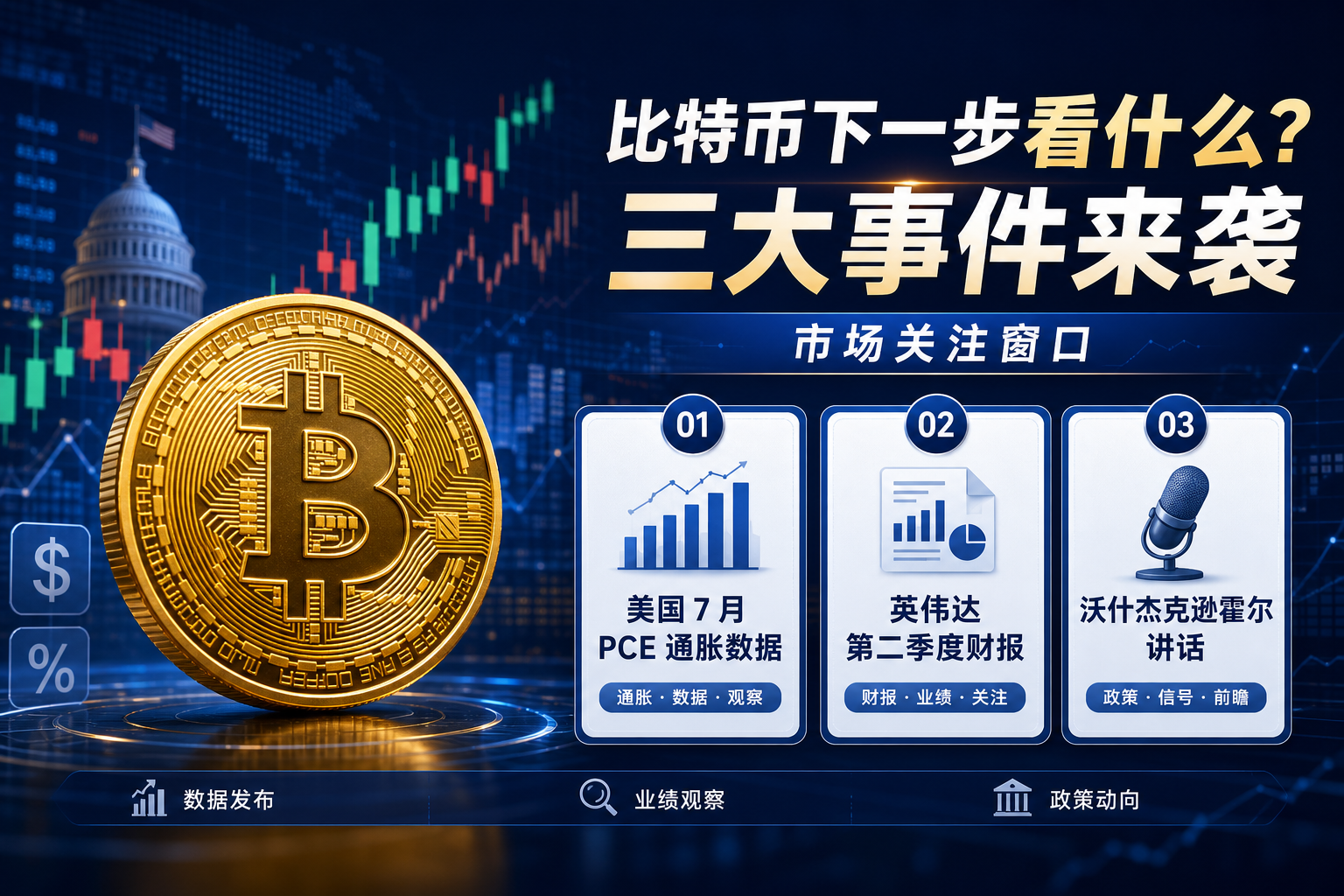 比特币走势或取决于 PCE、英伟达财报及沃什讲话