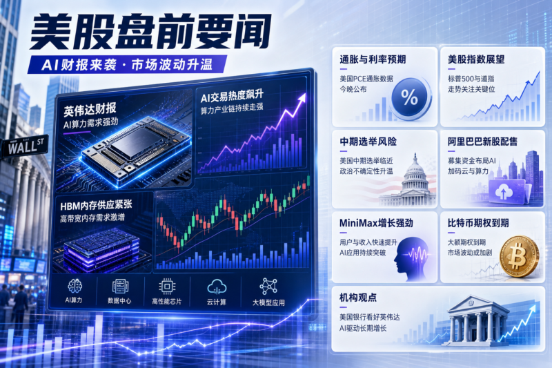 美股盘前要闻一览-指挥使社区 - 真实线索、热点议题与深度观察