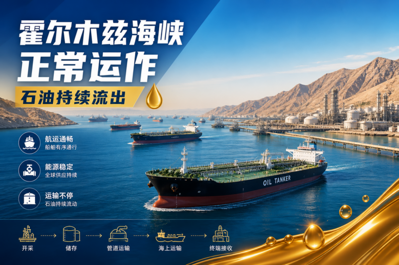特朗普：霍尔木兹海峡正常运作，大量石油正在流出-指挥使社区 - 真实线索、热点议题与深度观察