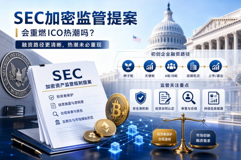 观点:美 SEC 推出的「加密资产监管」提案或不会引发新一轮 ICO 热潮-指挥使社区 - 真实线索、热点议题与深度观察