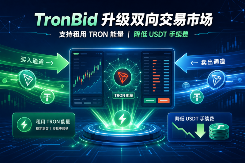 TronBid升级双向交易市场-指挥使社区 - 真实线索、热点议题与深度观察