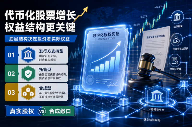 代币化股票需求加速,底层结构决定投资者实际权益-指挥使社区 - 真实线索、热点议题与深度观察