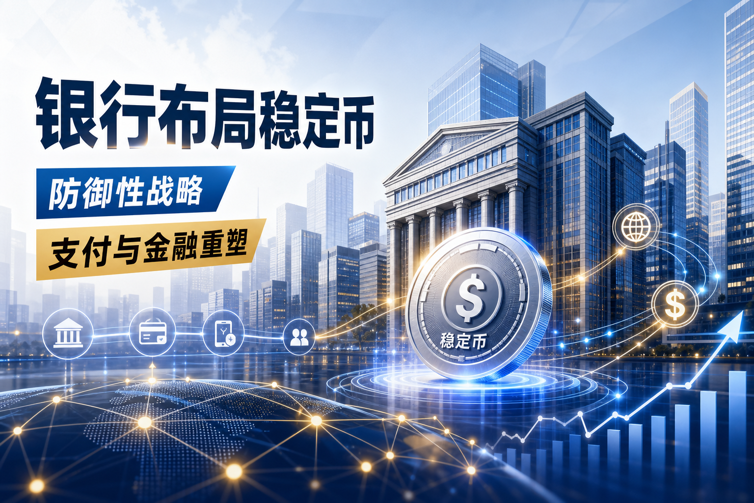 华尔街银行巨头开始考虑发行自有稳定币