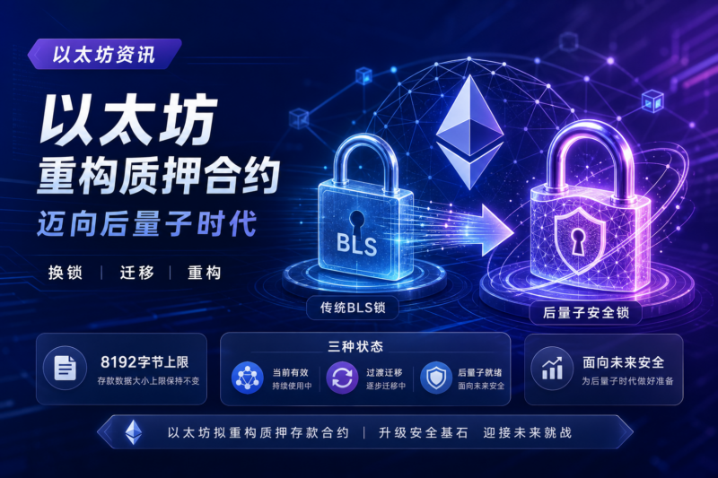 以太坊拟重构质押存款合约,为后量子时代“换锁”-指挥使社区 - 真实线索、热点议题与深度观察