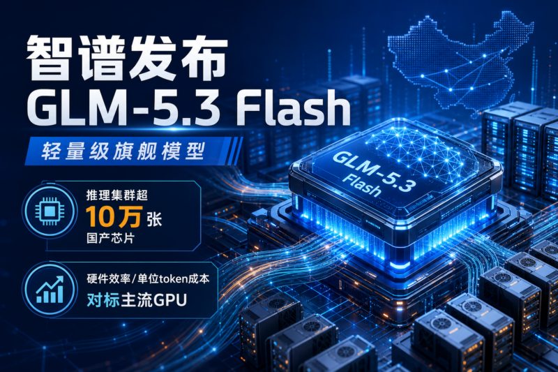 智谱推出轻量级旗舰模型 GLM-5.3 Flash-指挥使社区 - 真实线索、热点议题与深度观察