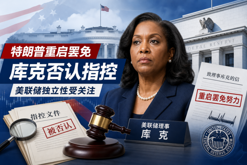 特朗普重启罢免努力之际,美联储理事库克再次否认不当行为-指挥使社区 - 真实线索、热点议题与深度观察
