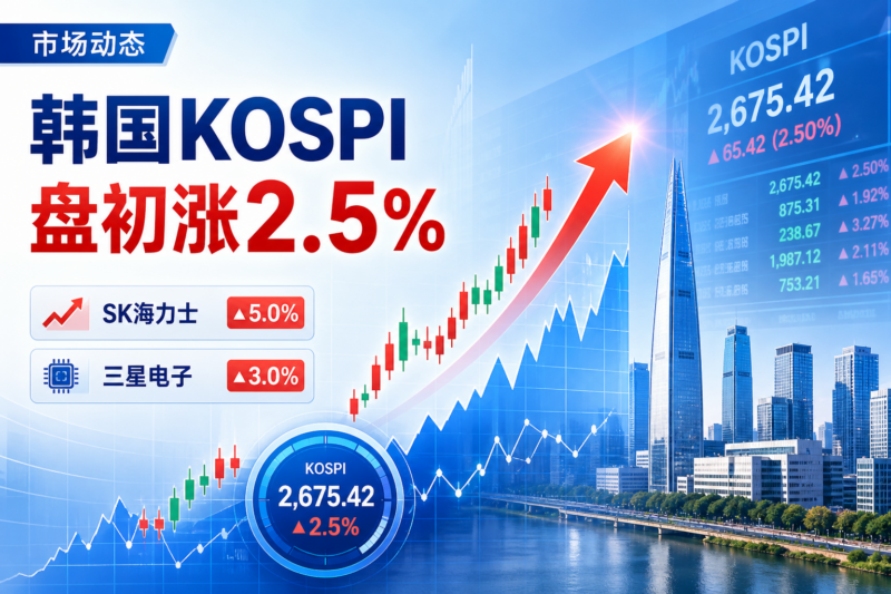 韩国KOSPI指数盘初上涨2.5%-指挥使社区 - 真实线索、热点议题与深度观察