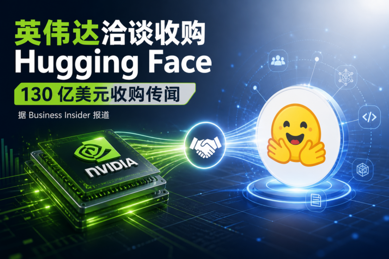 英伟达据称洽谈以超 130 亿美元收购 Hugging Face-指挥使社区 - 真实线索、热点议题与深度观察