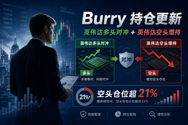 “大空头”Michael Burry 更新持仓:买入英伟达多头作为对冲,股票空头仓位占比超 21%-指挥使社区 - 真实线索、热点议题与深度观察