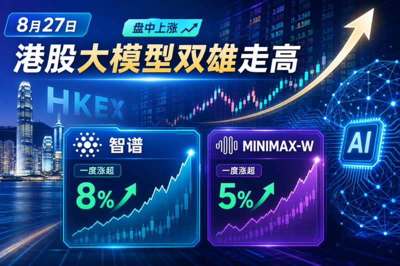港股“大模型双雄”走高，智谱一度涨超 8%-指挥使社区 - 真实线索、热点议题与深度观察
