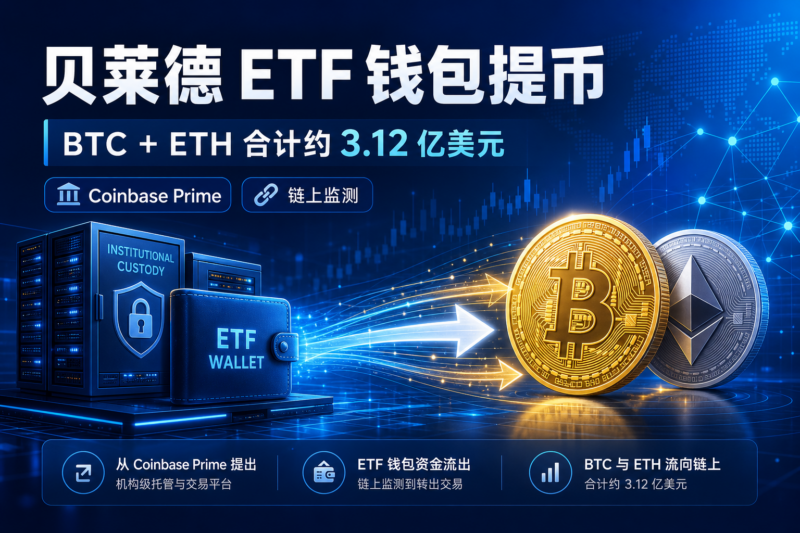 贝莱德 ETF 相关钱包从 Coinbase Prime 提出约 3.12 亿美元 BTC 和 ETH-指挥使社区 - 真实线索、热点议题与深度观察