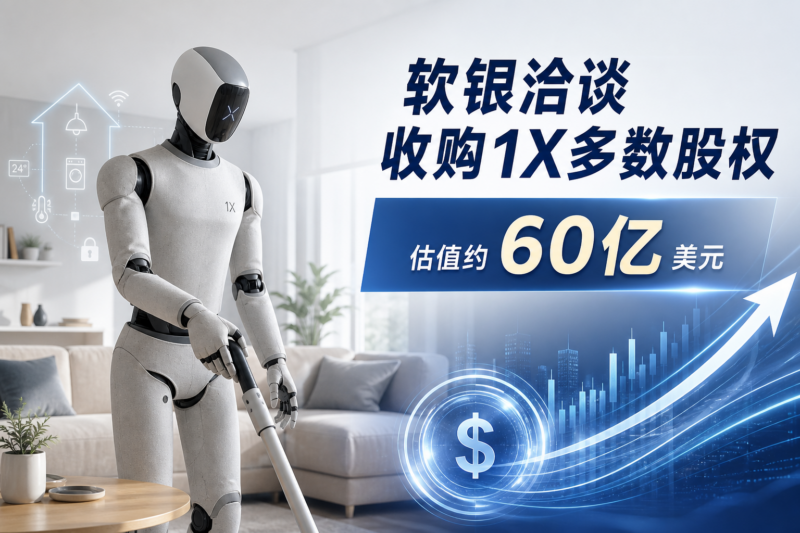 软银洽谈以 60 亿美元估值收购 1X 多数股权-指挥使社区 - 真实线索、热点议题与深度观察