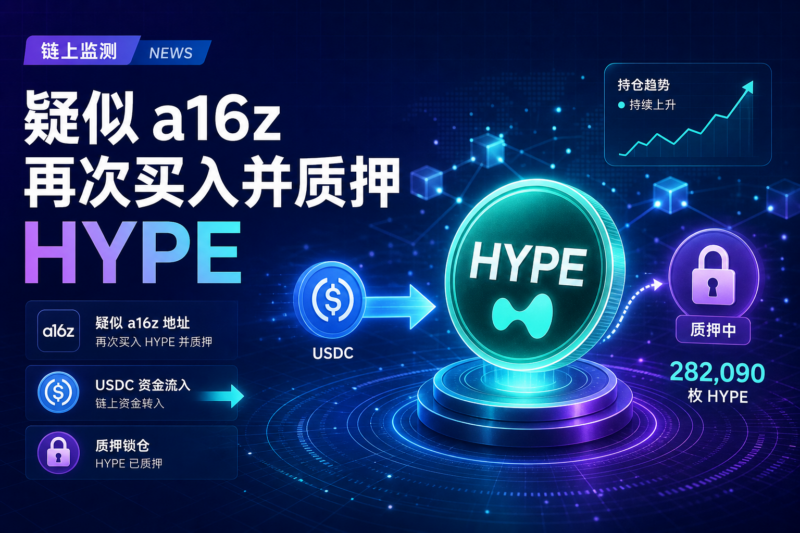 疑似 a16z 地址再次买入并质押 282,090 枚 HYPE-指挥使社区 - 真实线索、热点议题与深度观察