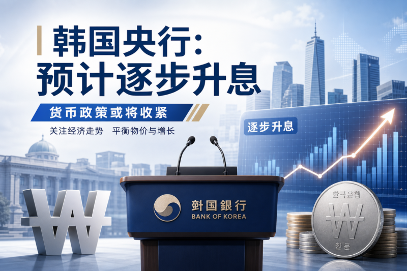 韩国央行行长：预计将逐步升息-指挥使社区 - 真实线索、热点议题与深度观察