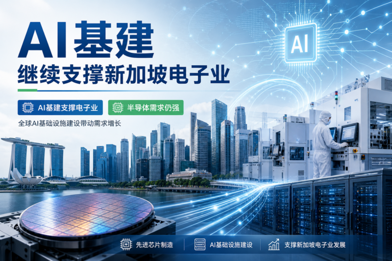 机构:AI 基建将继续支撑新加坡电子业-指挥使社区 - 真实线索、热点议题与深度观察