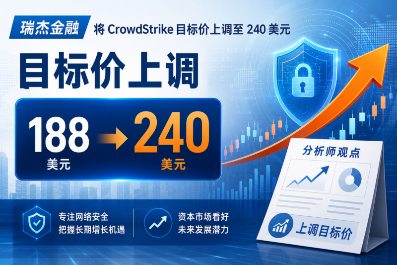 瑞杰金融将 CrowdStrike 目标价上调至 240 美元-指挥使社区 - 真实线索、热点议题与深度观察