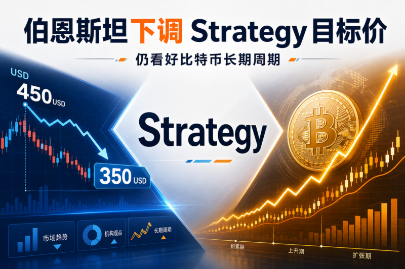 伯恩斯坦下调 Strategy 目标价，仍看好比特币长期周期-指挥使社区 - 真实线索、热点议题与深度观察