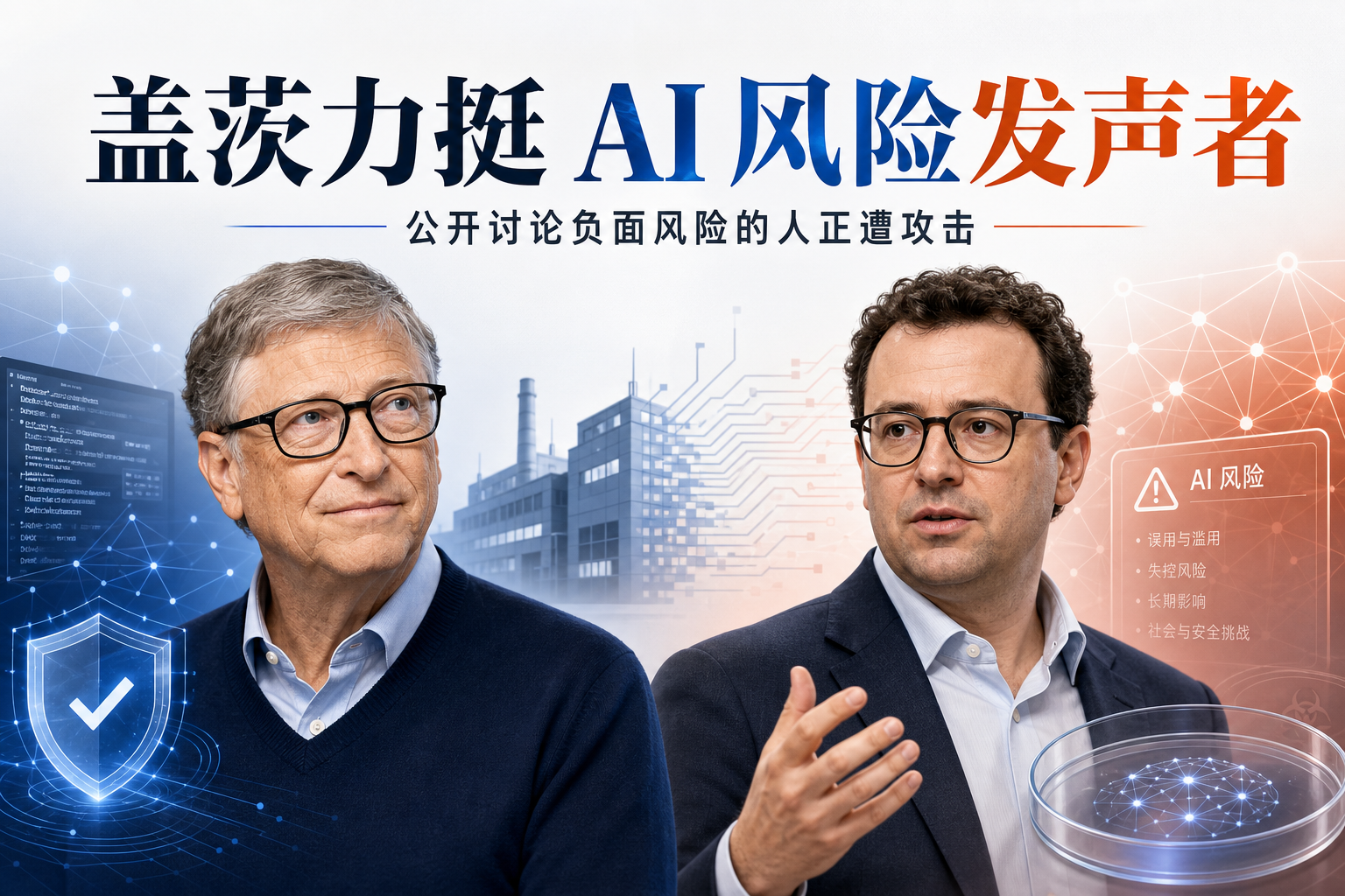 比尔·盖茨力挺 Dario Amodei:公开谈论 AI 负面风险的人正遭攻击