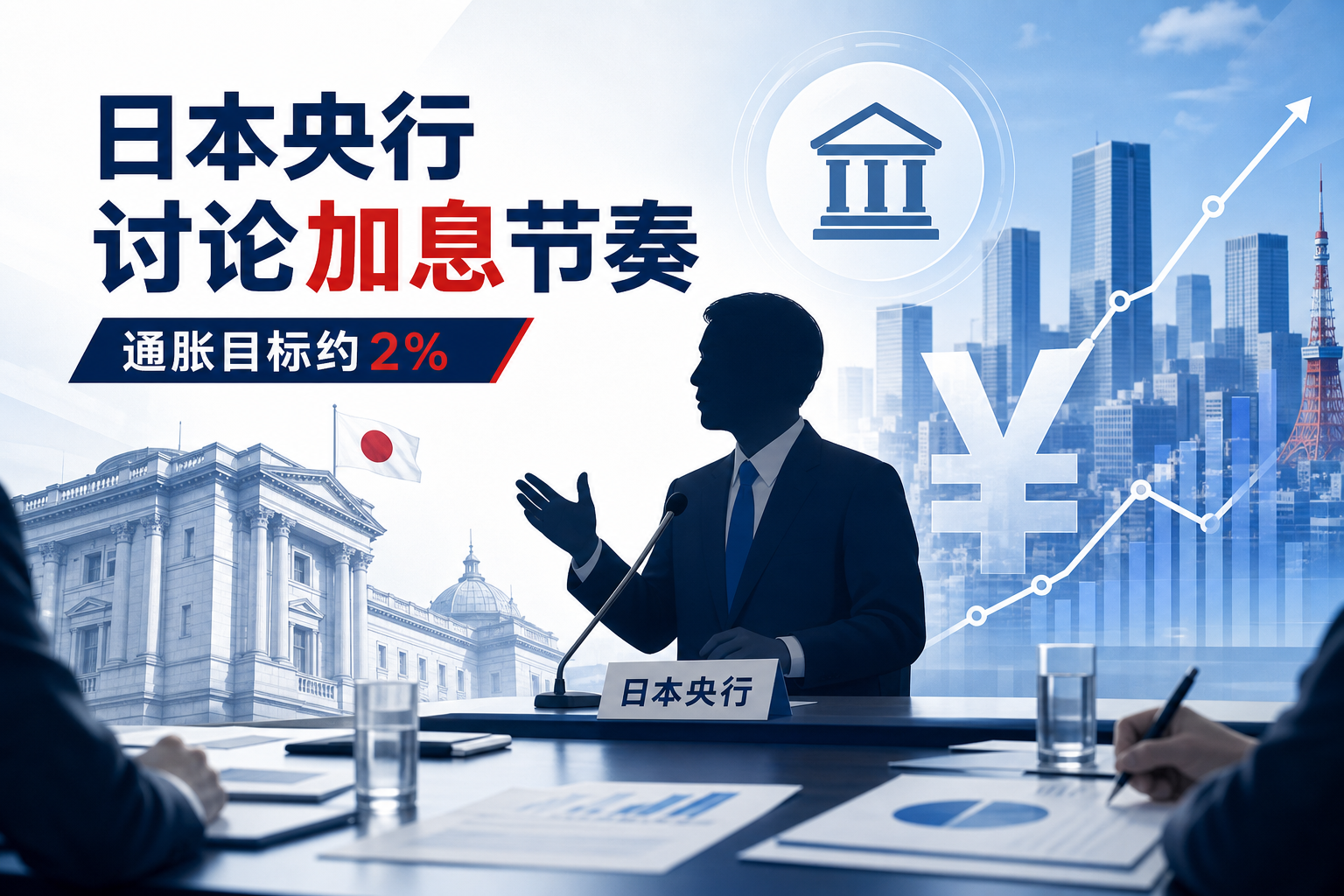 日本央行副行长：将在每次会议上讨论适宜的加息步伐和时机